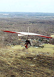 Hang Glider at Nelson's Overlook