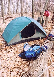 Tenting at Dickinson Gap