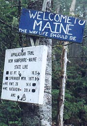 Maine border