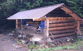Peru Peak shelter